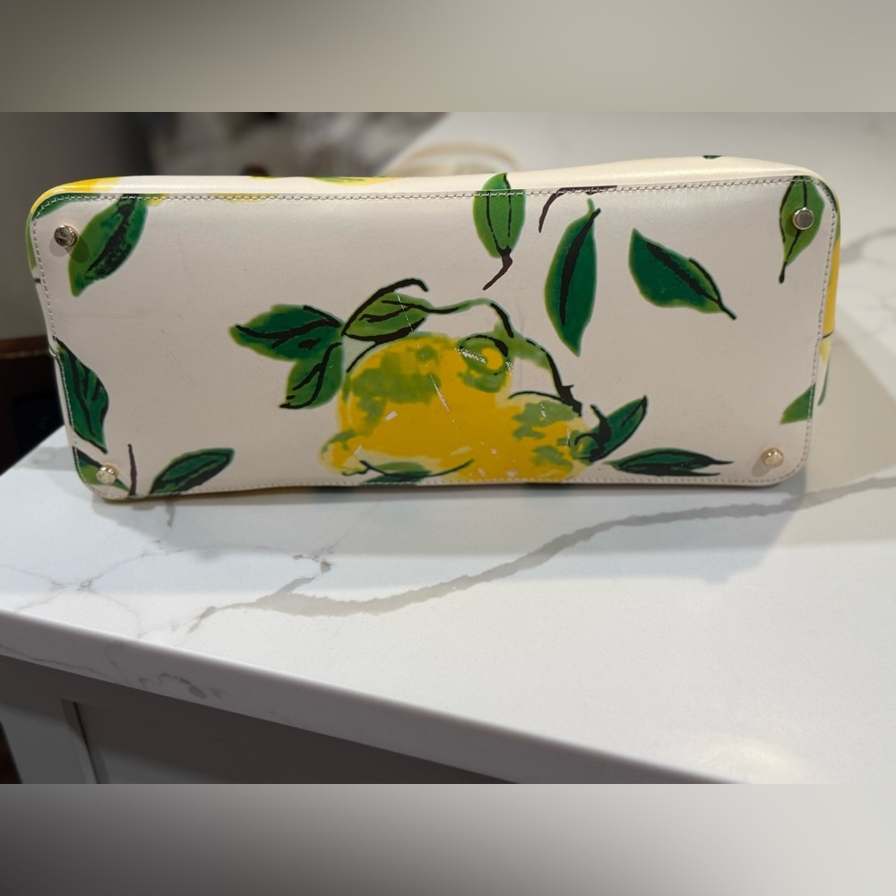 🌿♠️RARE🍋Kate Spade Lemon tote 🍋♠️🌿 - Picture 8 of 16